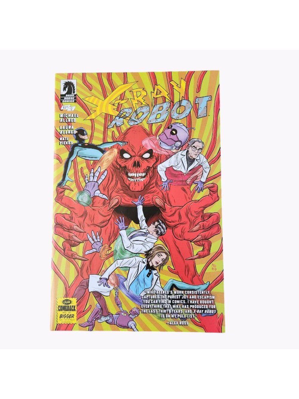 Dark Horse X-Ray Robot #2 2020 Comic Book Collector Bagged Boarded